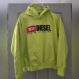 Retro 2000's  Diesel Neon Hoodie Sz.m